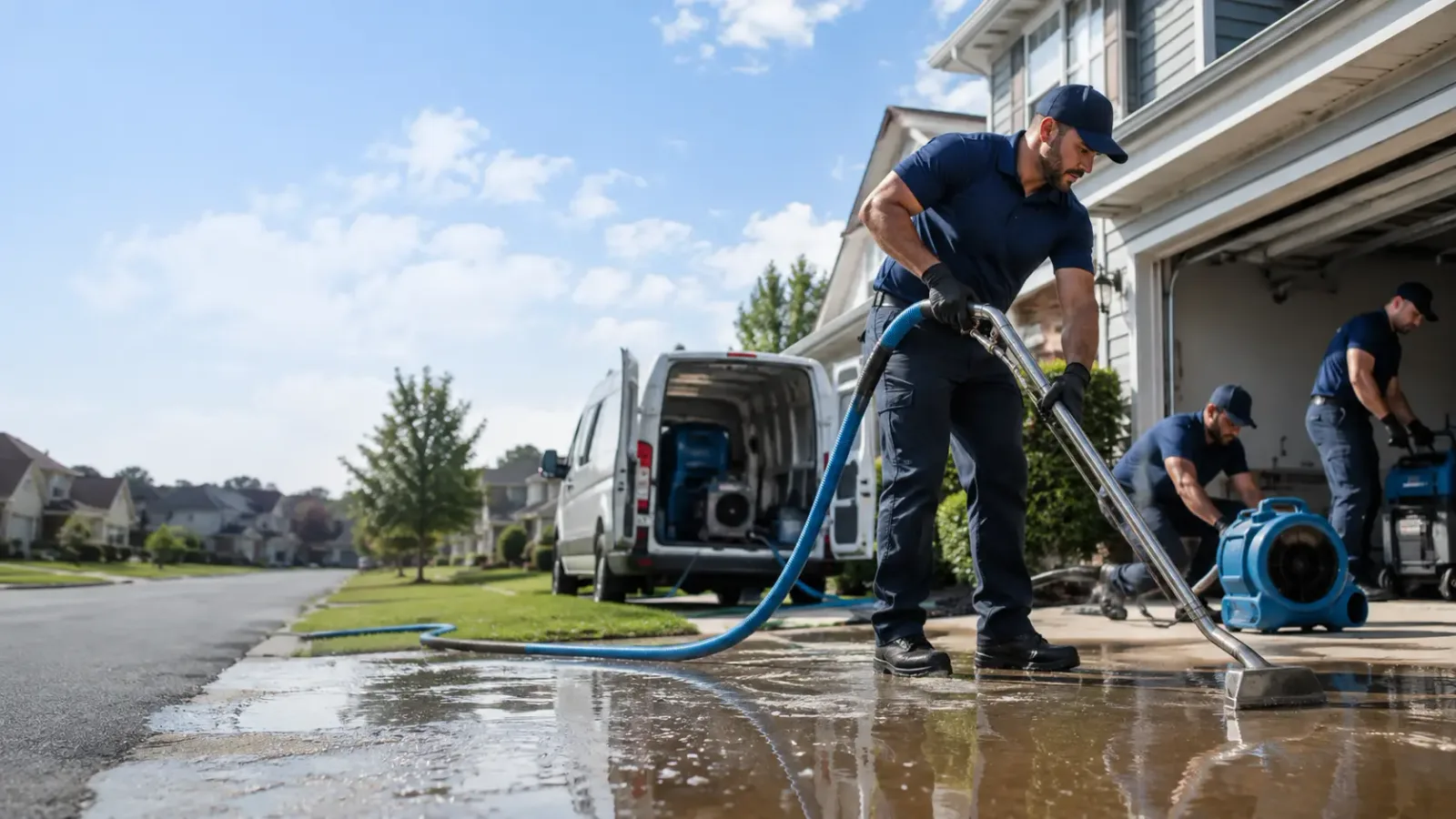 Flood Damage Restoration in La Rose, IL